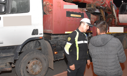 Trafikte ağır vasıta denetimi yapıldı