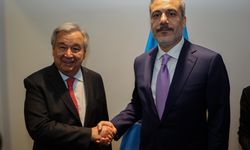 Türkiye Dışişleri Bakanı Hakan Fidan, BM Genel Sekreteri Guterres'le Görüştü