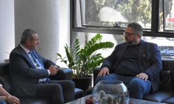 Gazimağusa Belediye Başkanı Uluçay Ve Ekibi Girne Belediye Başkanı Şenkul’u Ziyaret Etti