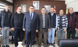 Maliye Bakanı Berova, Kıbrıs Türk Kasaplar Birliği Heyetini Kabul Etti