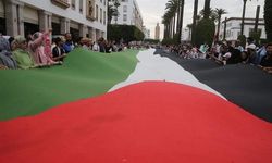Fas'ta 54 Kentte Gazze'ye Destek Gösterisi Düzenlendi