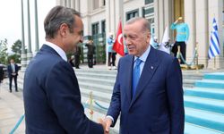 Cumhurbaşkanı Erdoğan, Yunanistan Başbakanı Miçotakis'i Kabul Etti
