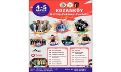 4. Kozanköy Hellim, Pekmez, Pastelli Festivali 4-5 Mayıs'ta...