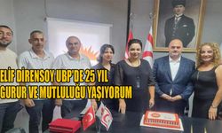 Elif Dirensoy UBP'de 25 yıl gurur ve mutluluğu yaşıyorum