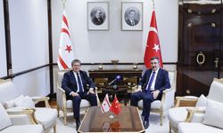 Başbakanı Üstel, Ankara’daTC Cumhurbaşkanı Yardımcısı Yılmaz İle Görüştü