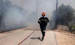 Yunanistan'ın Attiki Bölgesindeki Yangında 1 Kişi Hayatını Kaybetti