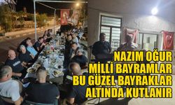 Nazım Oğur milli bayramlar bu güzel bayraklar altında kutlanır