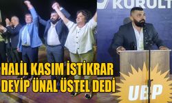 Halil Kasım istikrar deyip Ünal Üstel dedi