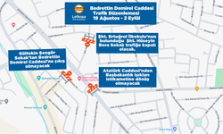 Mehmet Akif Caddesi 19 Ağustos’ta trafiğe açılıyor…