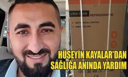 Hüseyin Kayalar'dan sağlığa anında yardım