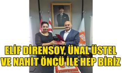 Elif Dirensoy, Ünal Üstel ve Nahit Öncü ile hep biriz