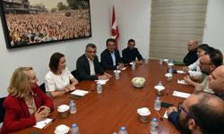 CTP ve TDP heyetleri bir araya geldi