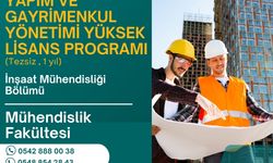 DAÜ’den “Yapım Ve Gayrimenkul Yönetimi” Alanında Yeni Yüksek Lisans Programı