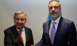 Dışişleri Bakanı Fidan, BM Genel Sekreteri Guterres İle Görüştü... Kıbrıs Da Ele Alındı