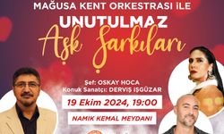 Mağusa Kent Orkestrası “Unutulmaz Aşk Şarkıları” Konseri Düzenleyecek