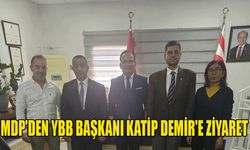 MDP'den YBB başkanı Katip Demir'e ziyaret