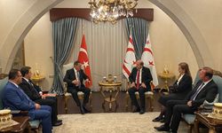 Cumhurbaşkanı Tatar,  KKTC-Azerbaycan Parlamentolar Arası Dostluk Grubu Başkanı Feyziyev’i Kabul Etti