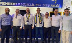 Fenerbahçe Yönetim Kurulu Üyesi Rıfat Perahya, KKTC Fenerbahçeliler Derneği'ni Ziyaret Etti