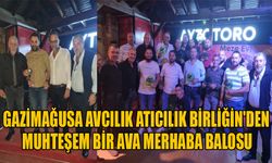 Gazimağusa Avcılık Atıcılık Birliğin'den muhteşem bir ava merhaba balosu