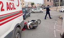 Lefkoşa’da ambulans ve motosiklet çarpıştı: 1 yaralı