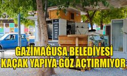 Gazimağusa Belediyesi kaçak yapıya göz açtırmıyor