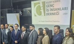 Kuzey Kıbrıs Genç İş İnsanları Derneği Başkanlığına Yusuf Tekinay Seçildi