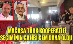 Mağusa Türk Kooperatifi seçiminin galibi Cem Dana oldu