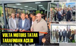 VOLTA MOTORS CUMHURBAŞKANI ERSİN TATAR TARAFINDAN AÇILDI