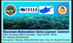 "Ekosistem Mühendisleri Deniz Çayırları" Konulu Seminer Düzenleniyor