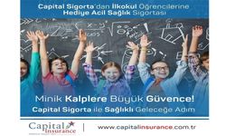 Capital Sigorta’dan ilkokul öğrencilerine hediye acil sağlık sigortası!