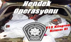 Demirhan’da “Hendek Operasyonu”:  713 kilogram kaçak et tespit edildi, 1 kişi tutuklandı