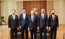 Cumhurbaşkanı Tatar, AK Parti Genel Sekreteri ve İzmir Milletvekili Eyüp Kadir İnan'ı kabul etti