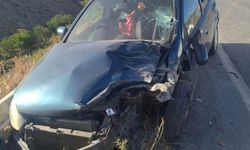 Girne-Değirmenlik anayolunda trafik kazası.. 1 yaralı