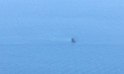 Türk Deniz Kuvvetlerine ait helikopter Antalya açıklarında acil iniş yaptı
