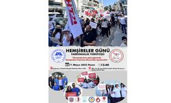 Hemşireler ve Ebeler Birliği, pazar günü hemşireler günü yürüyüşü düzenleyecek