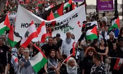Fas'ta binlerce kişi, İsrail'in Gazze'deki soykırımının durdurulmasını talep etti