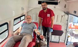 Telsim personelinden kan bağışı