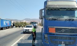 Altı kamyon sürücüsü hakkında yasal işlem başlatıldı