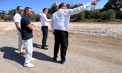 Oğuz, Gaziveren Sahil Yolu’yla ilgili çalışmaları inceledi