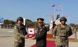 Güvenlik Kuvvetleri Komutanlığı 4. Piyade Alayı Sancak Devir Teslim Töreni yapıldı