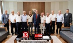 Cumhurbaşkanı Tatar, Belediye Başkanları Derneği yönetimini kabul etti