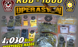 Polisten “Kod-1000” operasyonu… 580 gr hintkeneviri ile 450 gr kokain ele geçirildi, bir tutuklu
