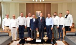 Cumhurbaşkanı Tatar, Silifke Ticaret ve Sanayi Odası heyetini kabul etti