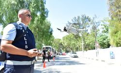 “Güvenli Okul Projesi”... Polis ekiplerinden okul çevrelerinde drone destekli denetim