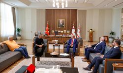 Cumhurbaşkanı Ersin Tatar, DİKA Eşbaşkanı ve beraberindeki heyeti kabul etti