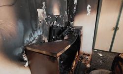 Çakmakla oynayan 6 yaşındaki çocuk yangına sebep oldu