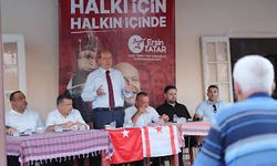 Tatar: “Üreticimizin yanındayız”