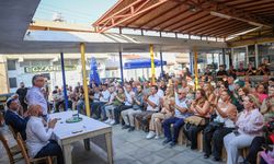 CTP Genel Başkanı ve Cumhurbaşkanı adayı Tufan Erhürman, Bostancı’yı ziyaret etti