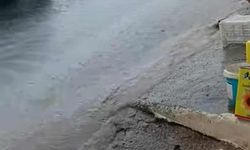 Kaleburnu köyünde şiddetli yağışlar etkili oluyor