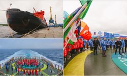 Nükleer buzkıranla Kuzey Kutbu seferi Türkiye'den de katılımla düzenlendi